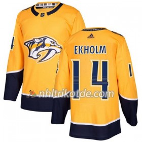 Nashville Predators Trikot Mattias Ekholm 14 Adidas 2017-2018 Gold Authentic - Herren